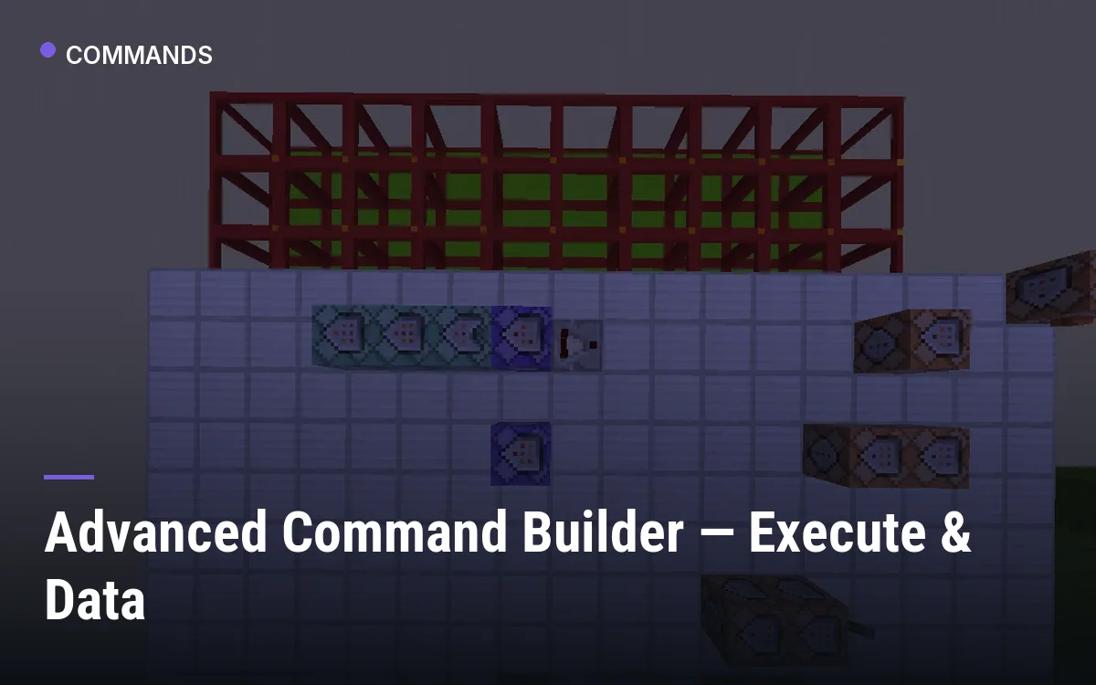 Advanced Command Builder — Execute & Data