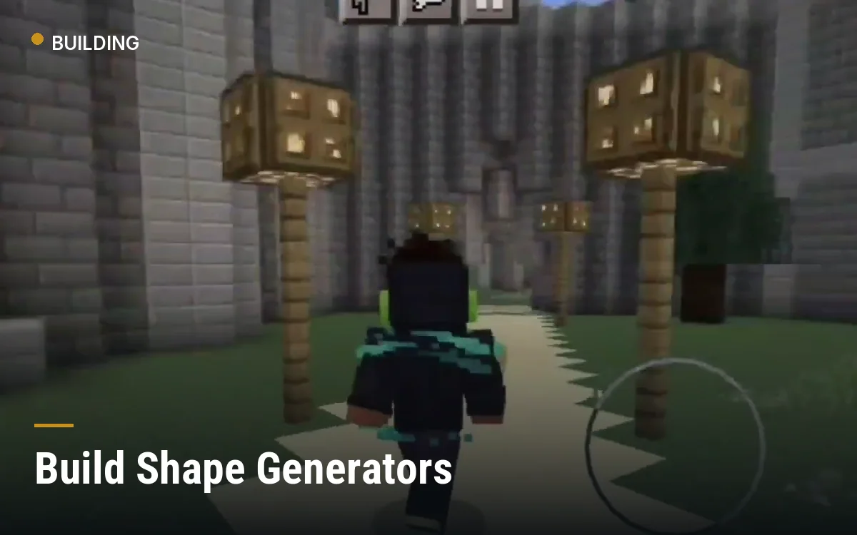 Build Shape Generators