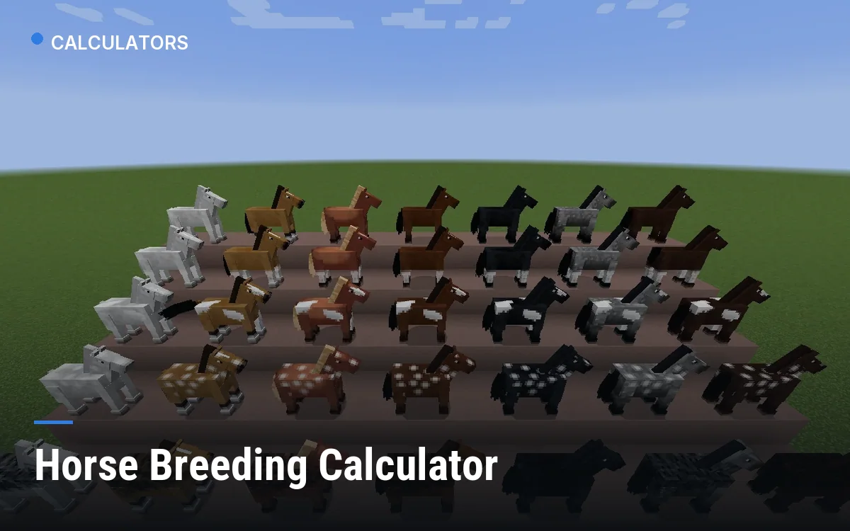 Horse Breeding Calculator