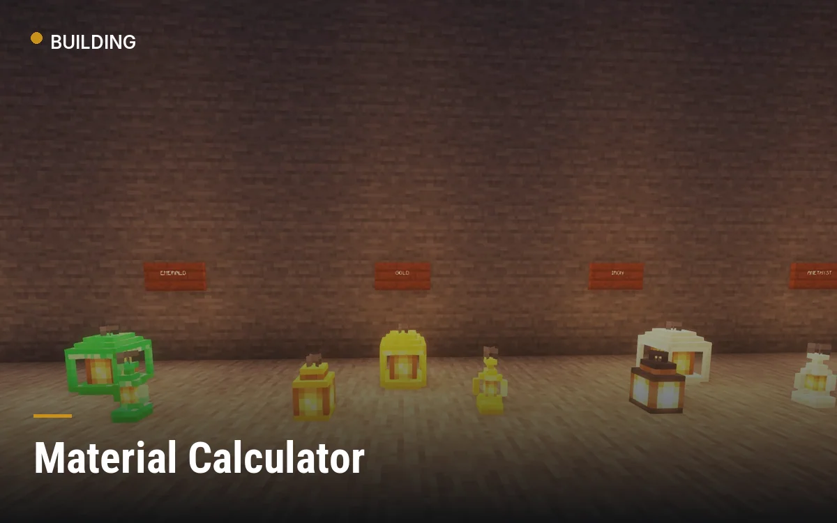 Material Calculator