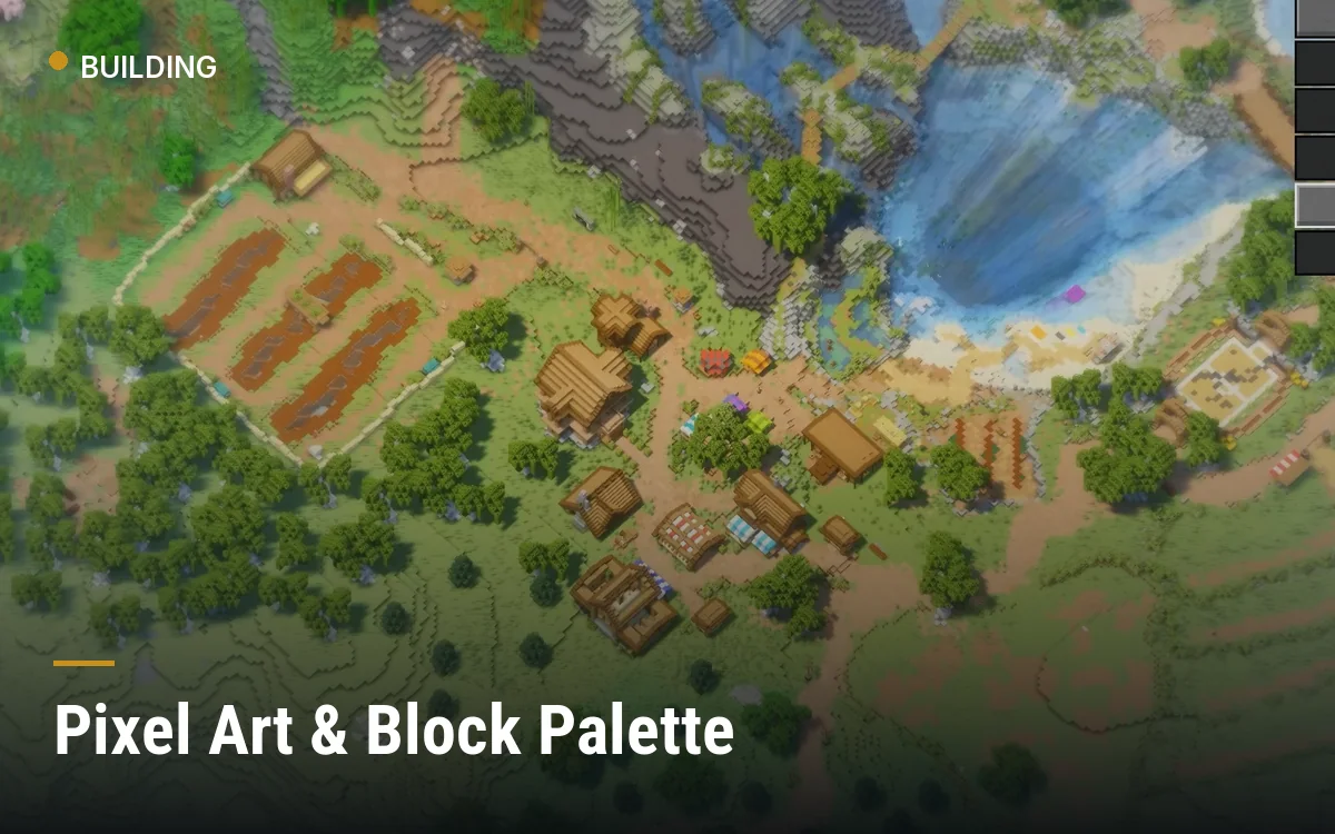 Pixel Art & Block Palette