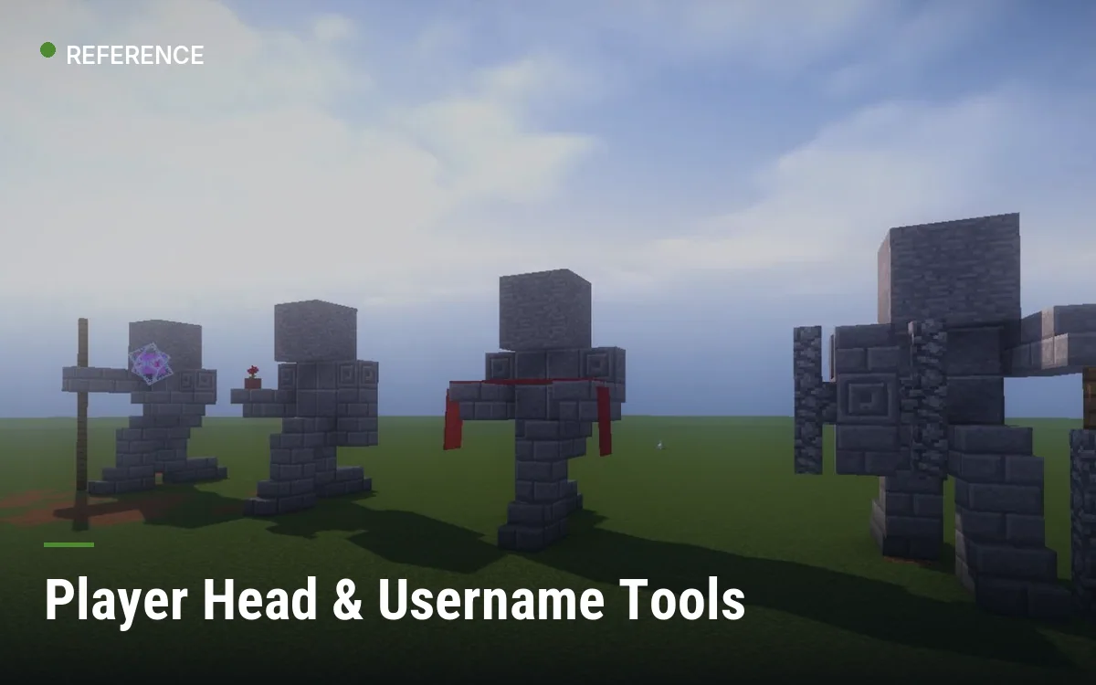 Player Head & Username Tools