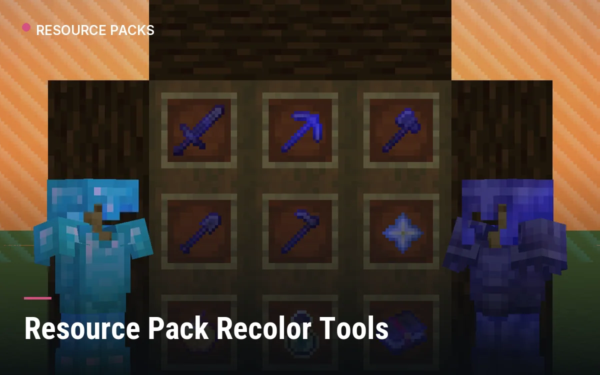 Resource Pack Recolor Tools