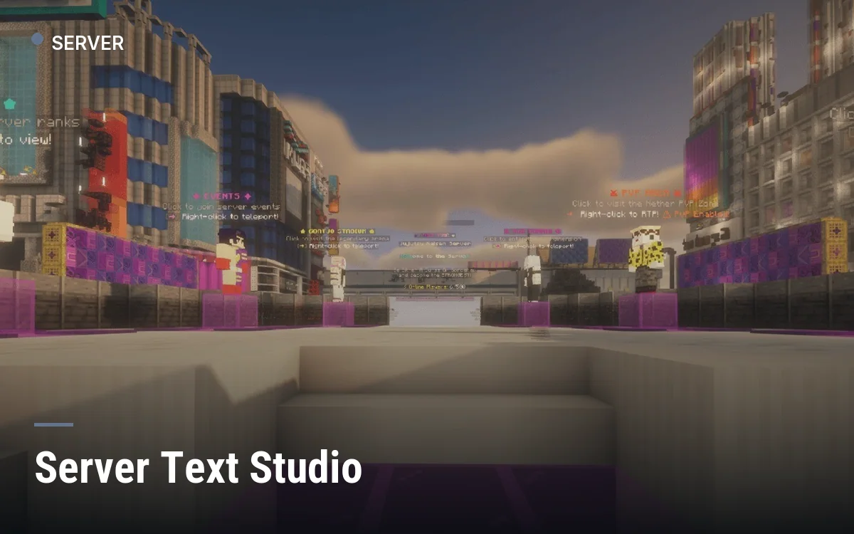Server Text Studio