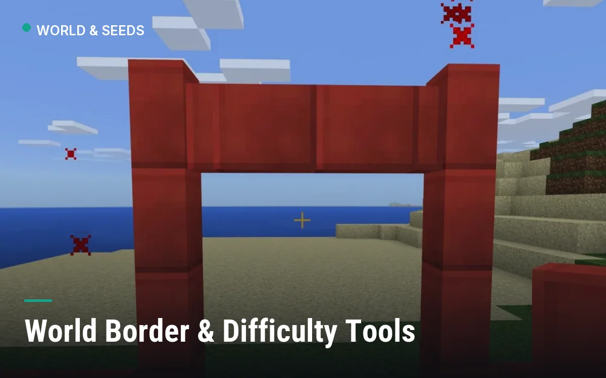 World Border & Difficulty Tools
